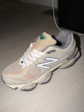 New Balance 9060 Beige, Cream & White Retro Runner